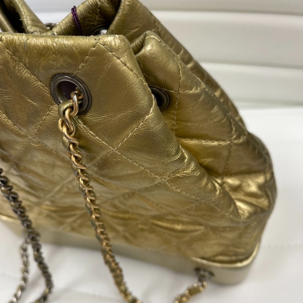 Chanel Gabrielle Backpack Quilted Calfskin Small - Picture 14 of 14